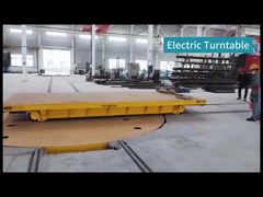 Electric Turntable in Action: Assembly Line Efficiency