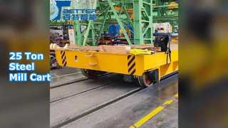 25 Ton Transfer Cart For Steel Mills Heavy Duty