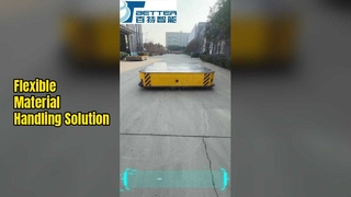 Trackless Transfer Vehicle For Flexible Manufacturing