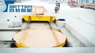 Intelligent Turntable + Track Transfer Vehicle System