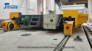 Railway transfer vehicle · Efficient and stable