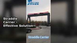 Straddle carriers - Efficient container and heavy material storage yard solutions