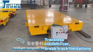 Trackless transfer vehicles break through the limitations of tracks and unleash the vitality of tran