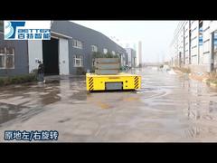 Carro de transferencia sin rieles de servicio pesado para manipulación industrial